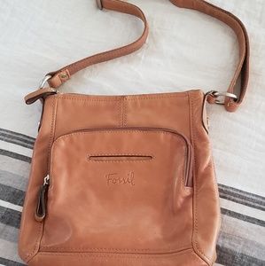 Fossil brown crossbody
